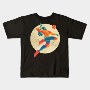 Volleyball Spike Kids T-Shirt